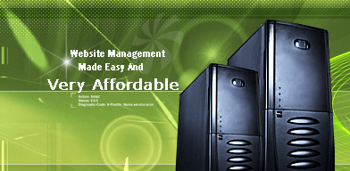 Website Management Made Easy and Affordable.